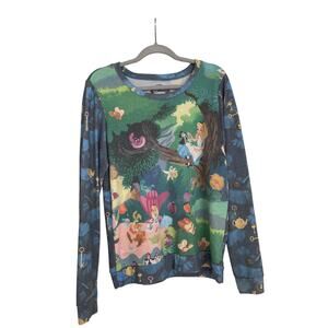 Disney Alice in Wonderland Long Sleeve Size L